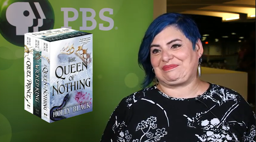"Queen of Nothing" author smiling at the camera