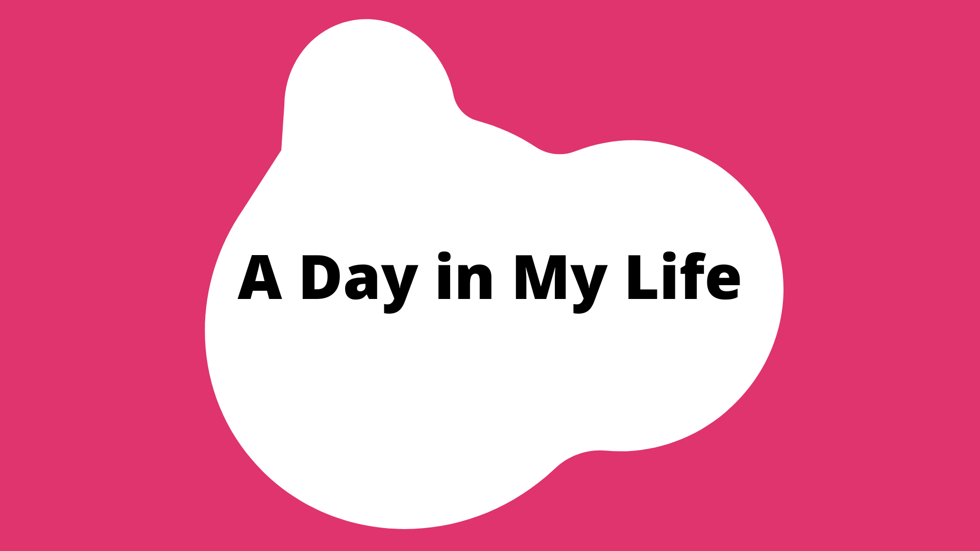 A Day in My Life