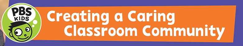 Orange banner image for "Creating a Caring Classroom Community"