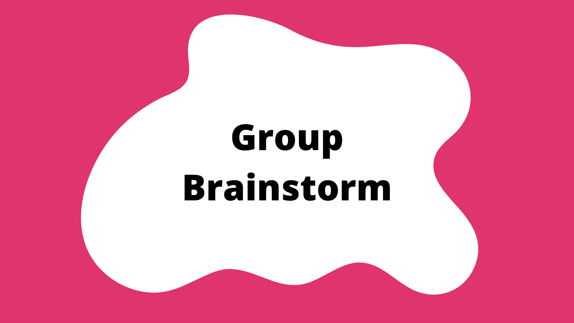 group brainstorm