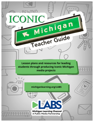 Iconic Michigan Teacher Guide cover