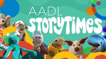 AADL storytimes poster
